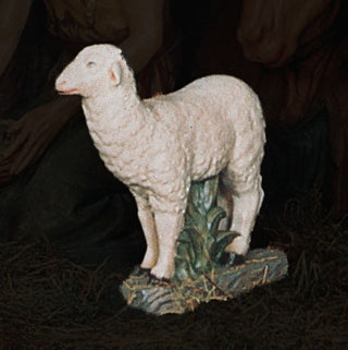 3 SHEEP STANDING FOR LIFESIZE Statue - 24-inch - Realistic Color - Hand-Painted
