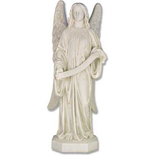 Banner Angel Left Statue - 49-inch - Realistic Color - Hand-Painted
