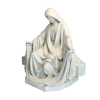 MARY SITTING FOR LIFESIZE SET Statue - 45-inch
