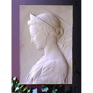 Saint Cecilia Plaque-Lg. Statue - 21-inch