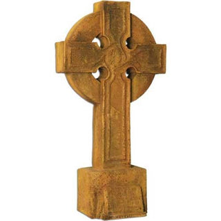 Saint John Cross On Stand Statue - 32-inch