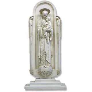 BLESSED FATHER IN SHRINE Statue - 46-inch - Realistic Color - Hand-Painted