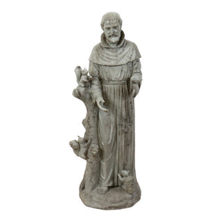 St. Francis with Squirrels Statue - 37-inch