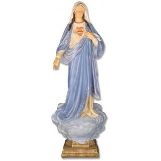 Immaculate Heart Of Mary-39 Statue - 39-inch - Realistic Color - Hand-Painted