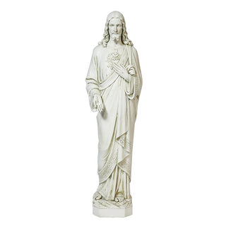 Sacred Heart of Jesus 36.5"H Statue - 37-inch
