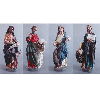Evangelists Set Of Statue - 11-inch - Realistic Color - Hand-Painted