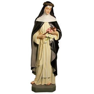 Saint Rose Statue - 53-inch - Realistic Color - Hand-Painted