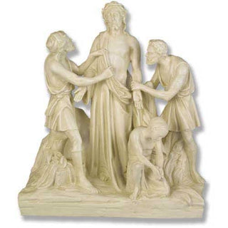 Jesus Is Stripped Station Statue - 28-inch