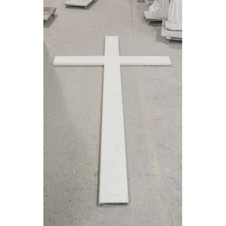 Cross made of Metal 12'H (see Statue - 144-inch