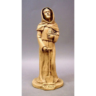 Saint Fiacre Statue - 12-inch