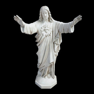 SACRED HEART (HANDS UP) 60" Statue - 60-inch