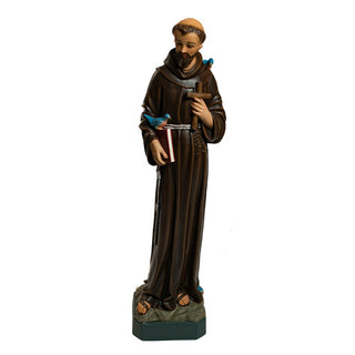 Saint Francis 43H Statue - 43-inch - Realistic Color - Hand-Painted