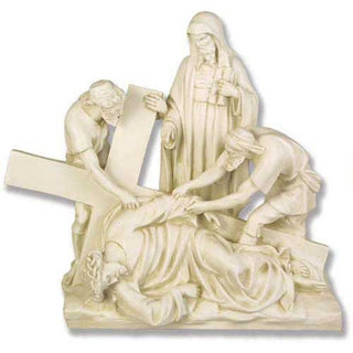 Jesus Falls The 3Rd Time Stati Statue - 27-inch
