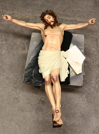 Corpus Of Christ-46 Statue - 46-inch - Realistic Color - Hand-Painted