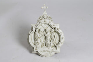 Chapel Wall Plaque Station #4 Statue - 19-inch