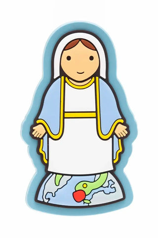 Our Lady Grace Catholic Fridge Magnet | Mary Divine Grace | Little Drops of Water