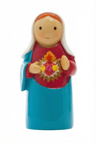 Immaculate Heart of Mary Miniature Saint Statue