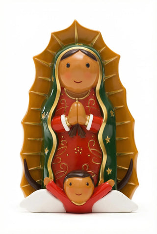 Lady of Guadalupe Miniature Saint Statue