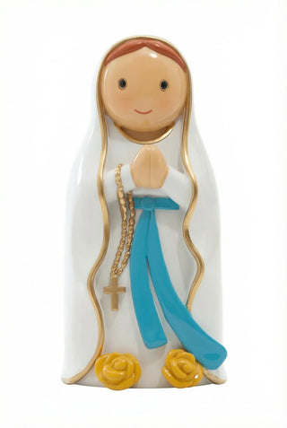Our Lady of Lourdes Miniature Saint Statue