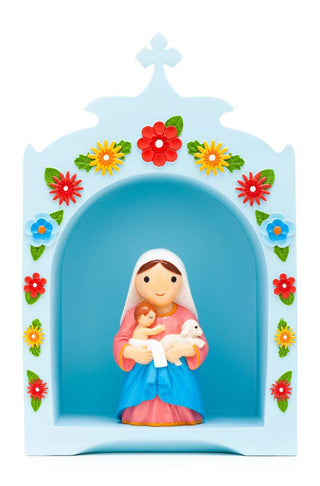 Little Shrine Mercy Catholic Home Gift | Devotional Decor | Little Drops of Water