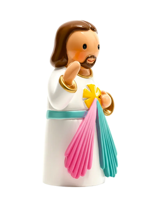 Divine Mercy Miniature Saint Statue