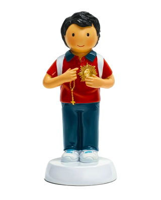 Saint Carlo Acutis Miniature Saint Statue