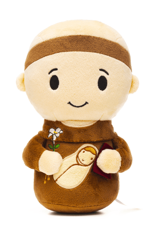 Saint Anthony Catholic 8" Plush Doll — Patron of Lost Things