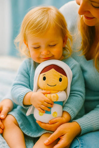 Our Lady of Lourdes Catholic 8" Plush Doll