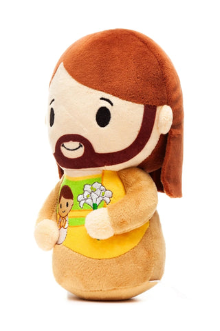Saint Joseph Catholic 8" Plush Doll — Protector of Holy Family