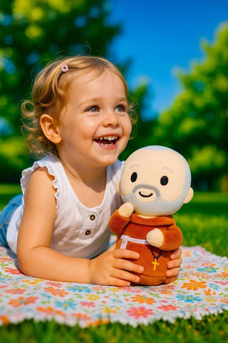 Saint Padre Pio Catholic Plush Doll — Patron of Healing