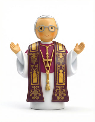 Pope Leo XIV Miniature Saint Statue