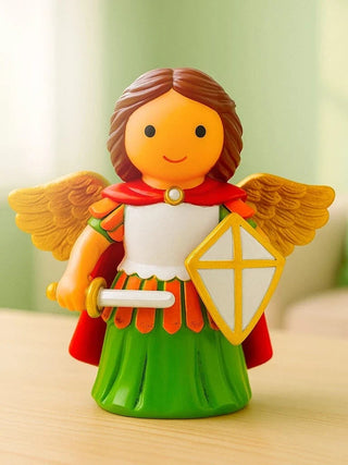Saint Michael Archangel Collectors Edition Miniature Saint Statue — Protector Saint — Limited Edition | Edition Closed