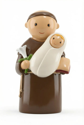 Saint Anthony of Padua Miniature Saint Statue