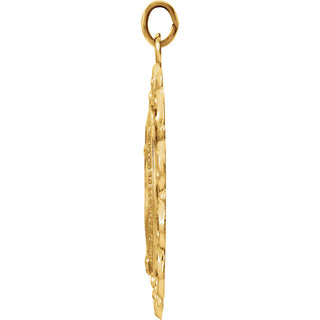 14K Yellow Gold Miraculous Medal