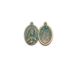 Vintage St. Teresa Medal