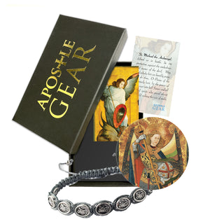 St. Michael Bracelet - Grey