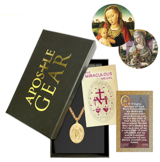 Gold Miraculous Medal