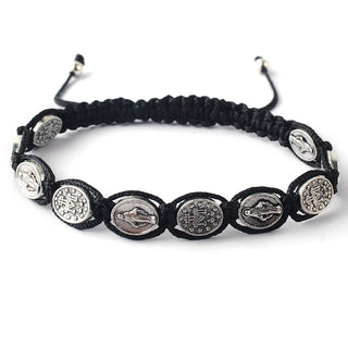 Black Miraculous Medal Bracelet - Buy one, get one free