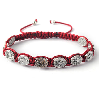 Red Miraculous Medal Bracelet - Buy 1, Get 1 Free