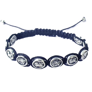 St. Michael Bracelet - Navy Blue