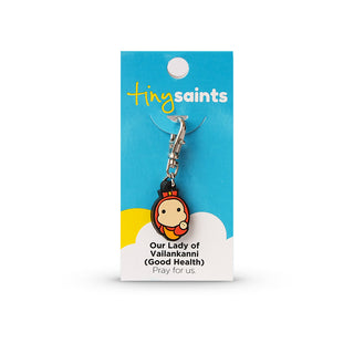 Our Lady of Vailankanni Tiny Saint Charm