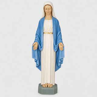 Our Lady Of Grace Statue - 42-inch - Realistic Color - Hand-Painted