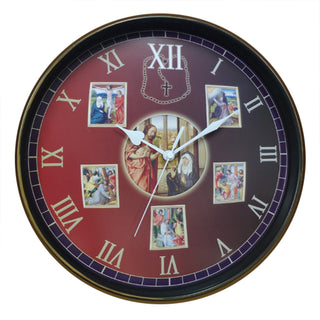 Rosary Prayer Clock - Sorrowful Mysteries - Buy 1, Get 1 Free