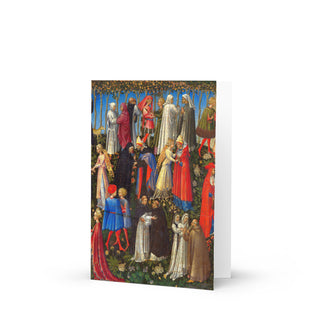 Feast Day Card - Paradise by Giovanni di Paolo: front