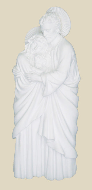 Holy Family In White 10" - SALE - main product image | CatholicShop.com