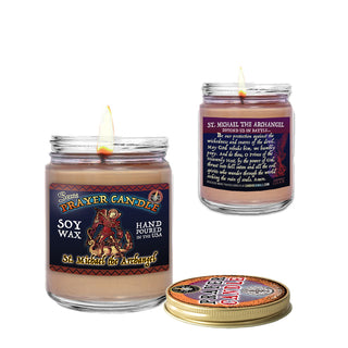St. Michael Scented Prayer Candle