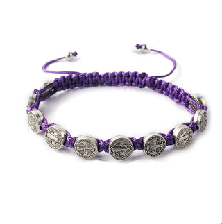 St. Benedict Bracelet - Purple