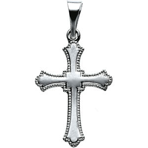 14K Gold Cross Pendant