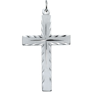 Sterling Silver Cross Pendant with Chain - SALE