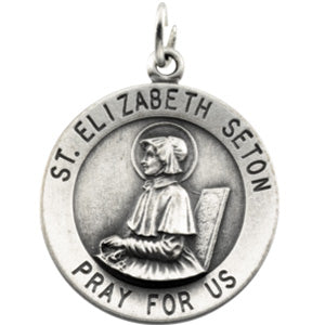 14K Yellow Gold St. Elizabeth Seton Pendant